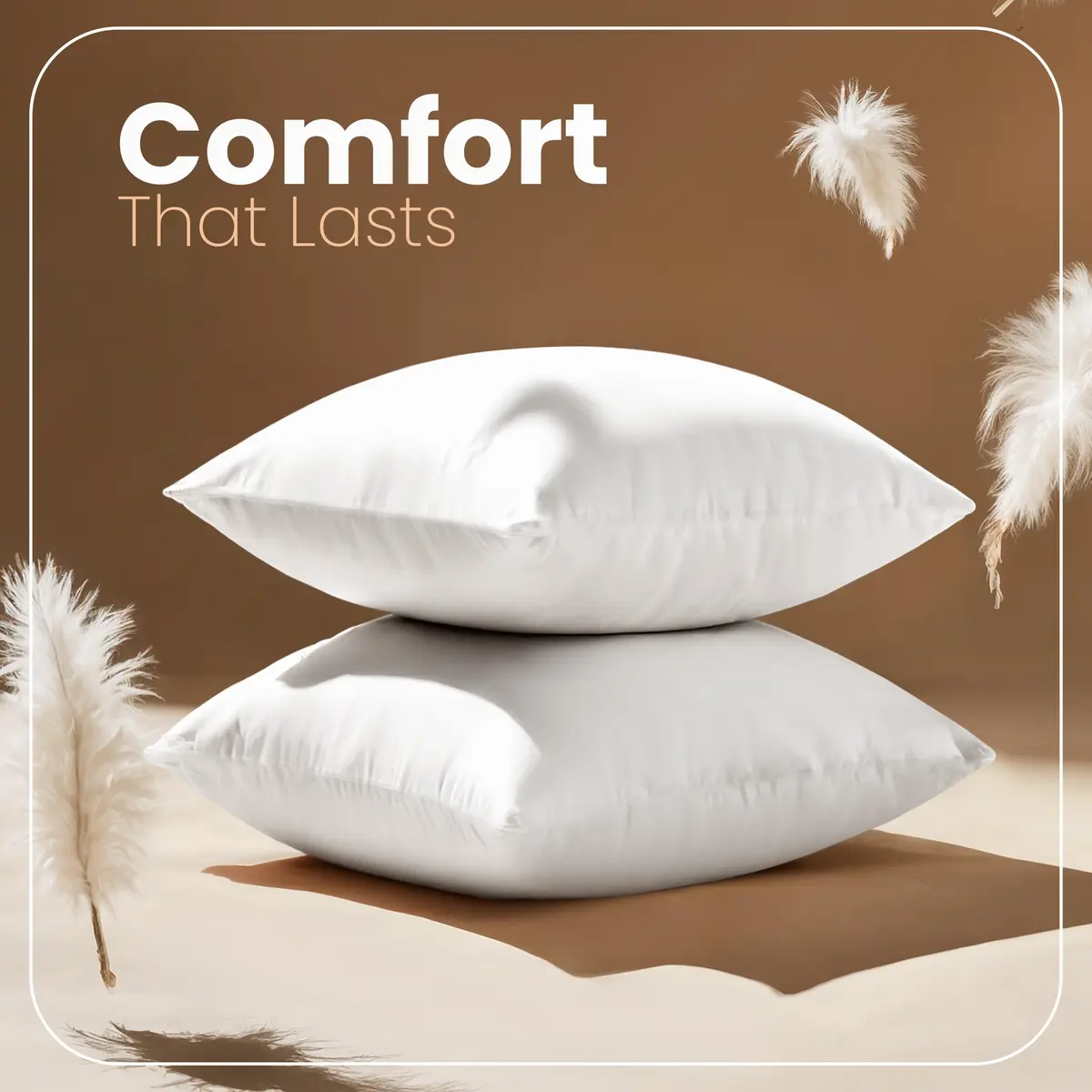 Utopia Bedding 18x18 Inch (45x45 cm) Pillow Inserts, White Throw Pillow Fillers | High-Rebound Fiber Core - view 4