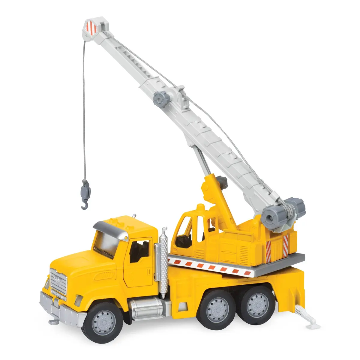 Driven by Battat Crane Truck Toy with Lights & Sounds, Movable Parts, 16.5 cm (6.5 Inches) | ASTM-Tested Construction Vehicle for Kids 3+ - main product image