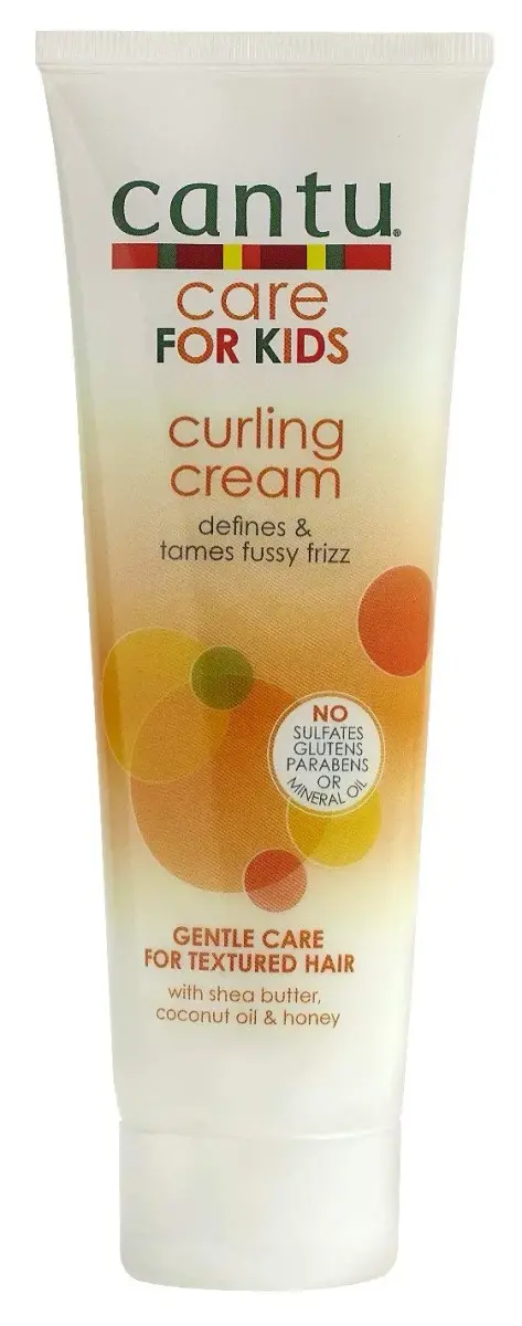 Cantu Care for Kids Curling Cream, 236ml (8 Fl Oz) Pack of 3 | Defines Curls, Fights Frizz - view 2