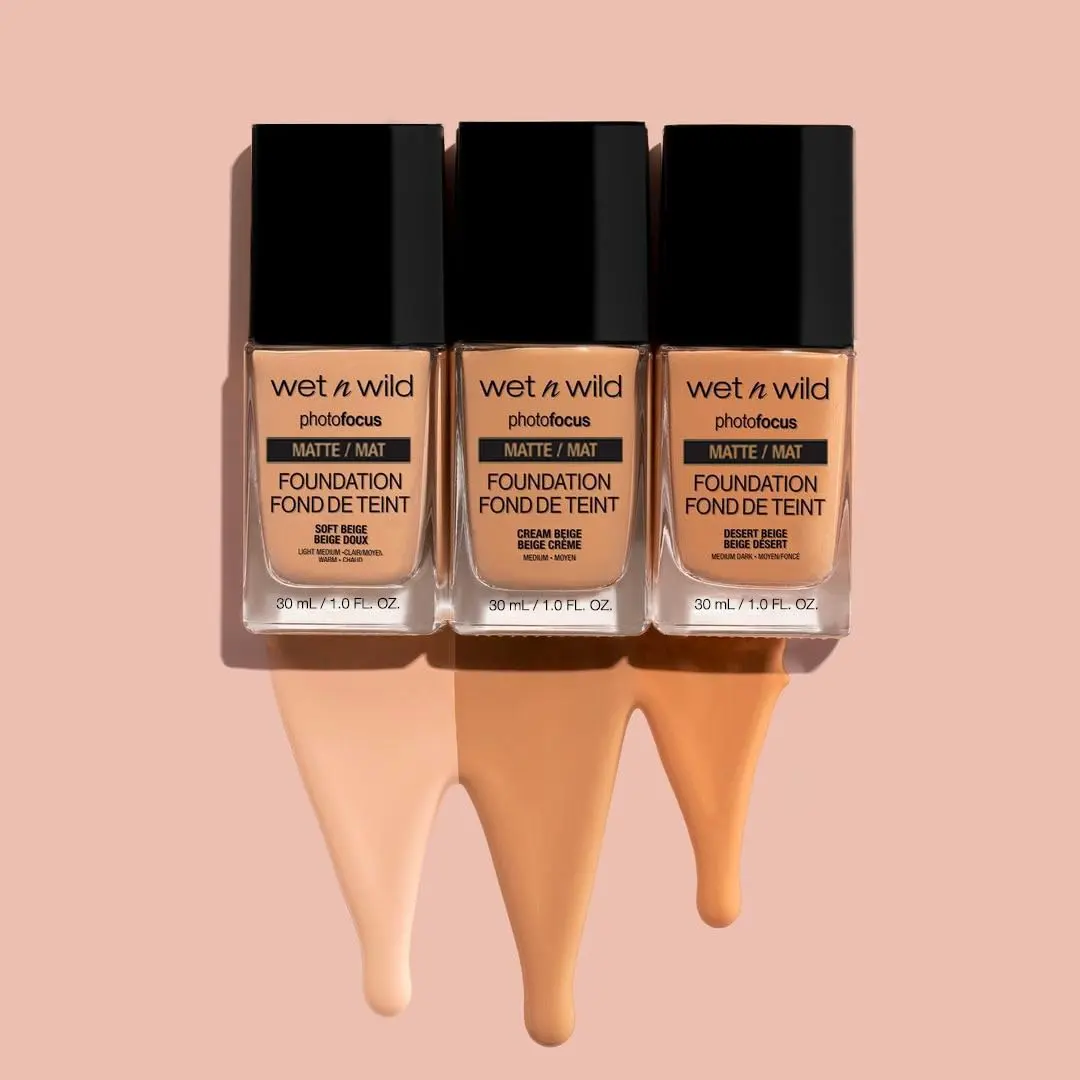 wet n wild Photo Focus Matte Liquid Foundation Cream Beige | Flawless Camera-Ready Finish - view 5