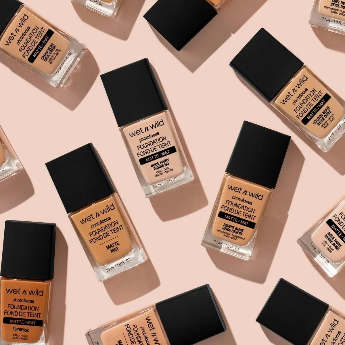 wet n wild Photo Focus Matte Liquid Foundation Cream Beige | Flawless Camera-Ready Finish - view 2