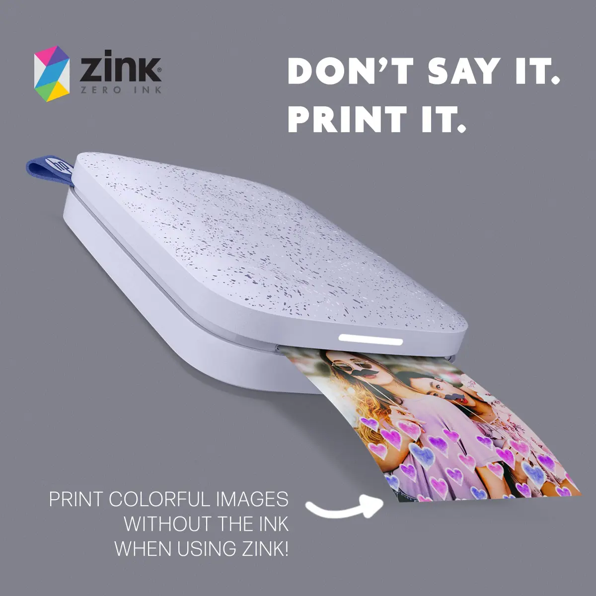 HP Sprocket 2x3" Premium Zink Sticky Back Photo Paper (20 Sheets) | Fade-Resistant & Acid-Free - view 3