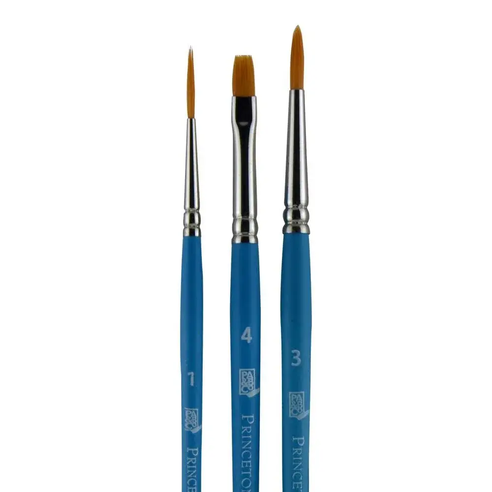 Princeton Select Artiste Brush Set No. 3, Synthetic, 3 Piece | Artist Quality for All Media - view 3