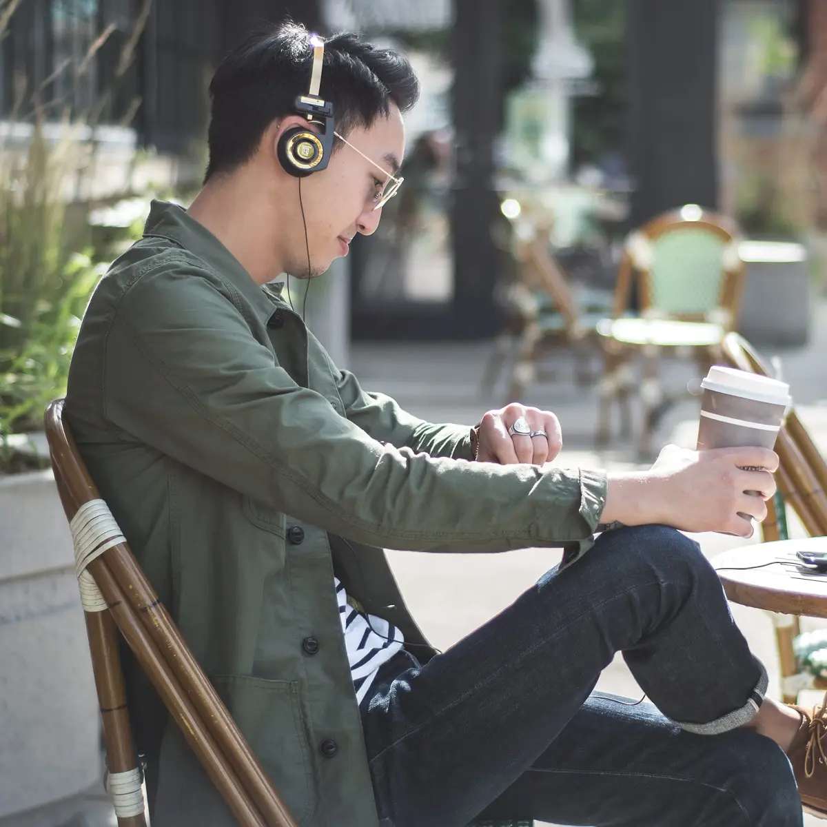 Koss Porta Pro Limited Edition Black Gold On-Ear Headphones with Microphone & Volume Control | Wired 3.5mm Jack - view 6