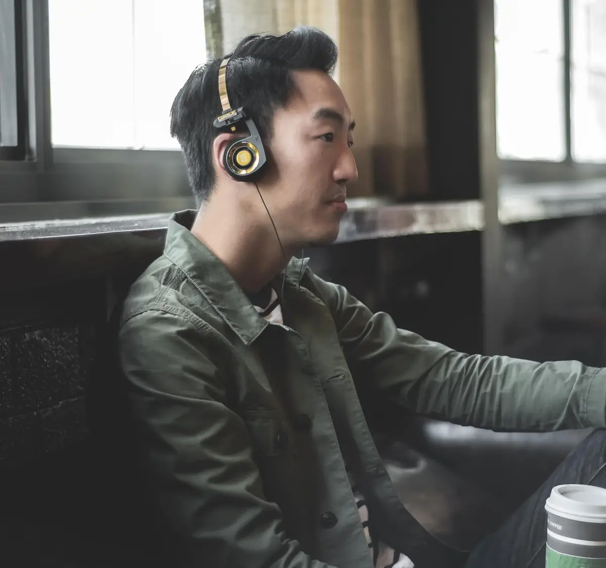 Koss Porta Pro Limited Edition Black Gold On-Ear Headphones with Microphone & Volume Control | Wired 3.5mm Jack - view 8