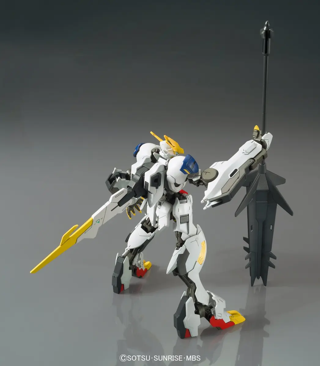 Bandai Gundam Iron-Blooded Orphans No.33 Model Kit 1/144 | HG Gundam Barbatos Lupus Rex, Multi-Colored, 8" - view 9