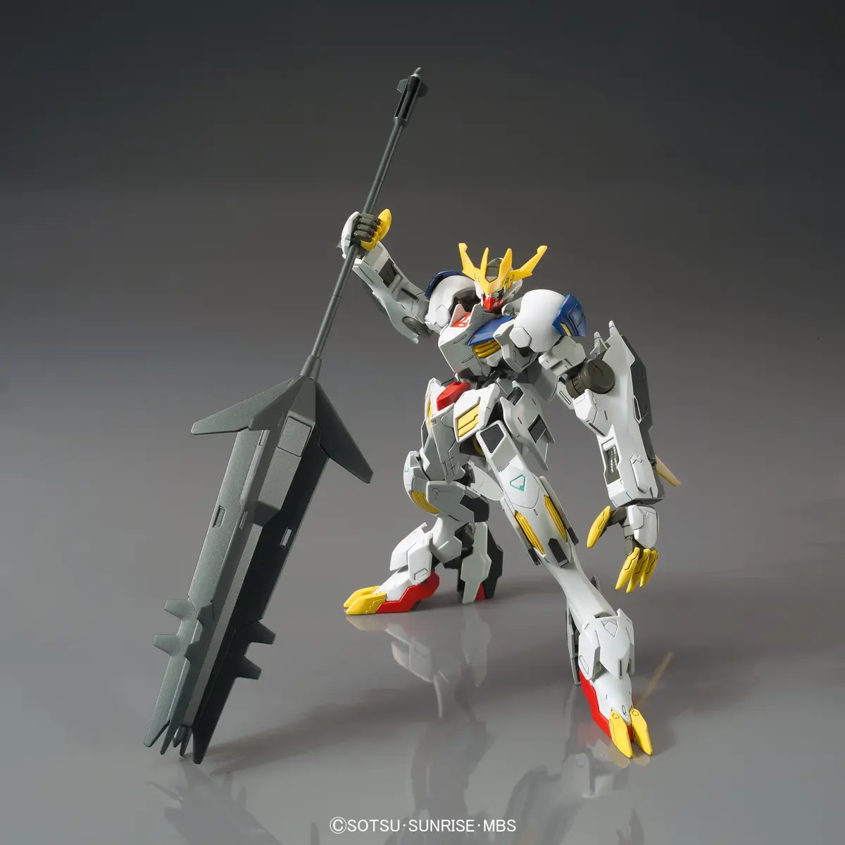 Bandai Gundam Iron-Blooded Orphans No.33 Model Kit 1/144 | HG Gundam Barbatos Lupus Rex, Multi-Colored, 8" - view 2