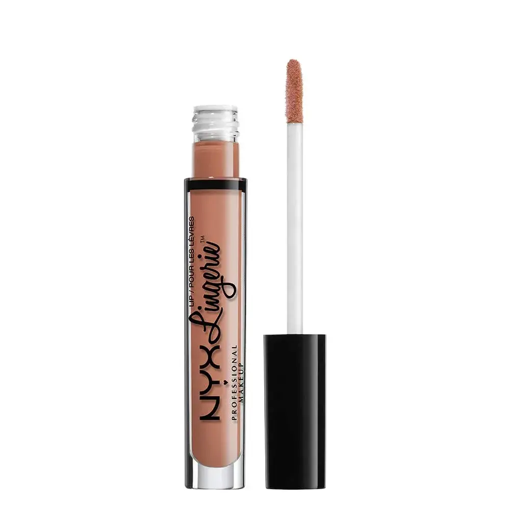 NYX PROFESSIONAL MAKEUP Lip Lingerie Matte Liquid Lipstick - Dusk To Dawn (Warm Beige Nude), 3.4ml - main product image