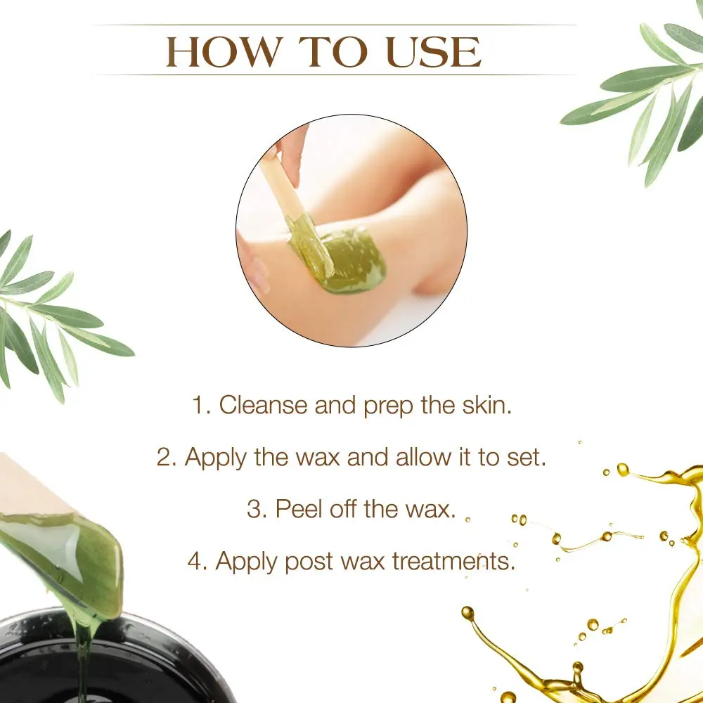 GiGi Olive Oil Flex Soft Wax Hair Removal 370ml (13oz) | Non-Strip Wax for Smooth Skin - view 3