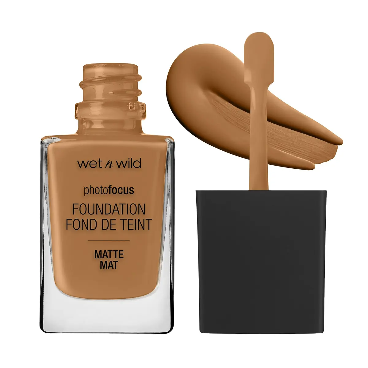 wet n wild Photo Focus Matte Liquid Foundation Caramel 30ml (1 Fl Oz) | Vegan & Cruelty-Free - main product image