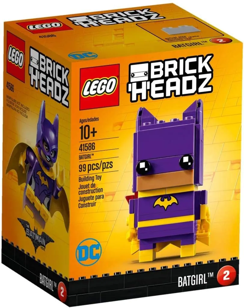 LEGO BrickHeadz Batgirl 41586 Building Kit | Iconic Comic Character for Kids & Collectors - main product image