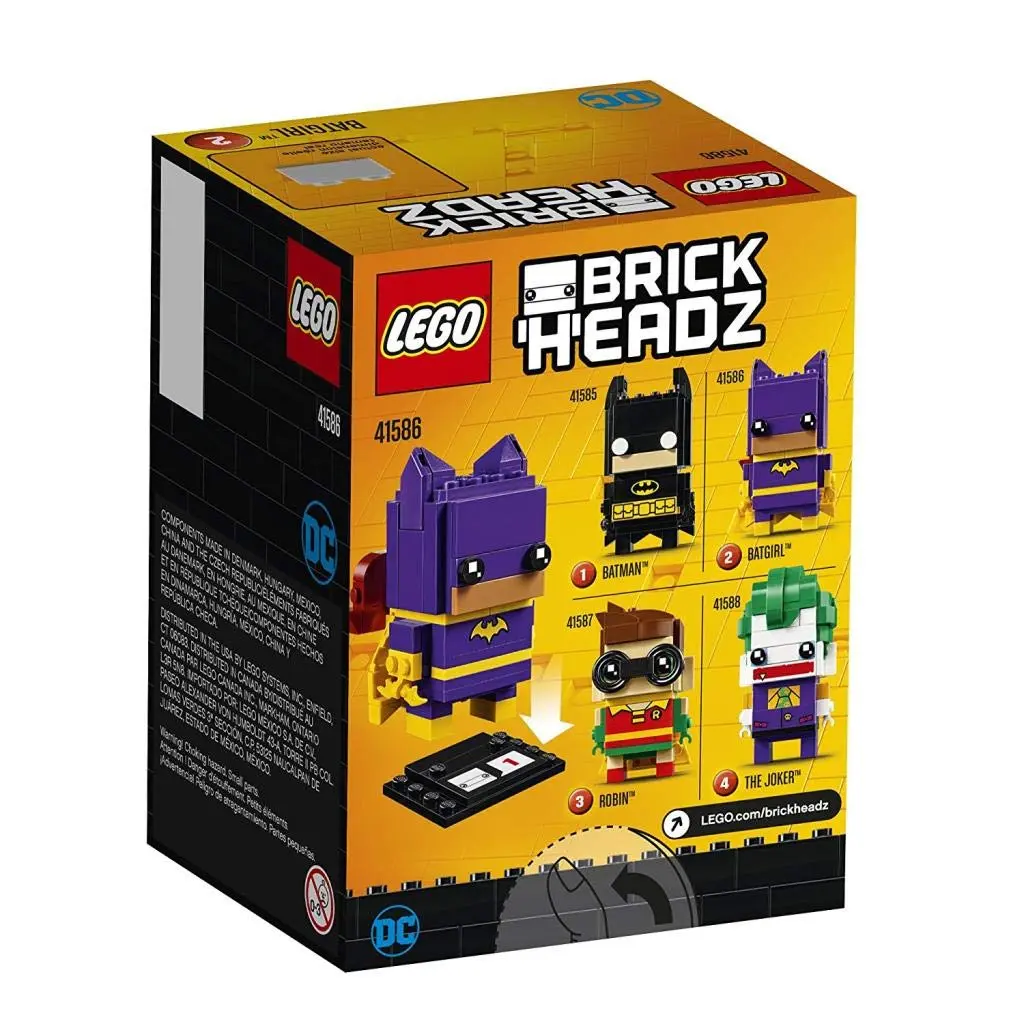 LEGO BrickHeadz Batgirl 41586 Building Kit | Iconic Comic Character for Kids & Collectors - view 2