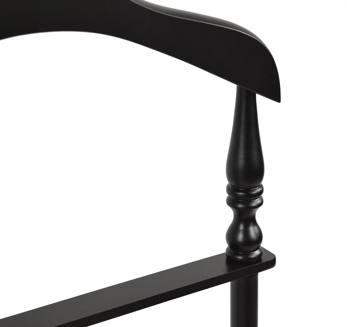 Proman Products Twin Valet 42.5" Height Black | Elegant Wardrobe Organizer - view 3