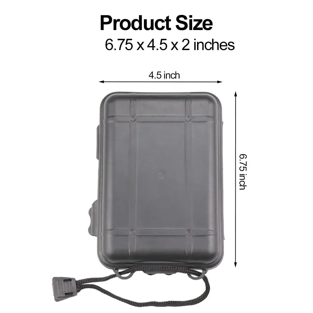 EMDMAK Survival Kit Black 194 g (6.8 oz) | Essential Outdoor Emergency Gear - view 7