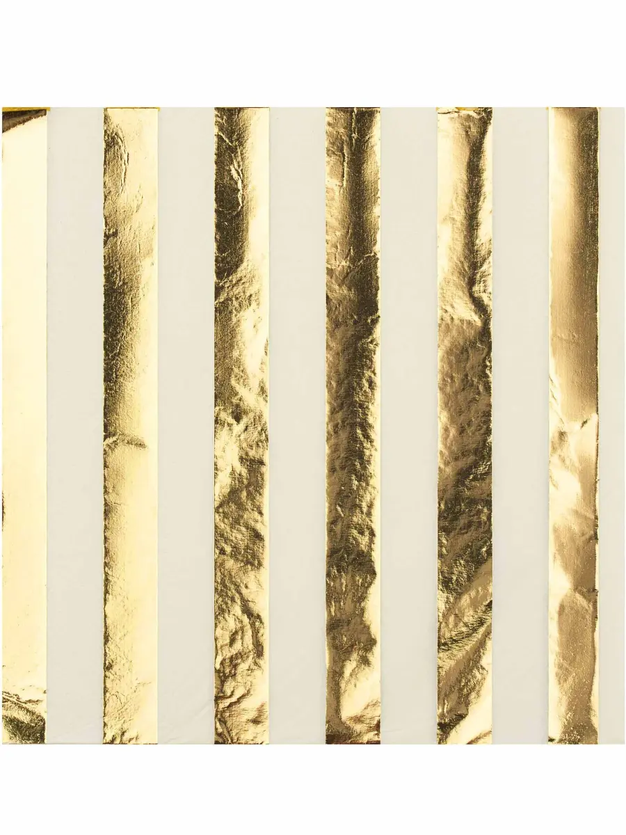 Unique Elegant Gold Foil Stripes Luncheon Napkins (16-Pack) | Perfect for Parties & Special Occasions - view 5