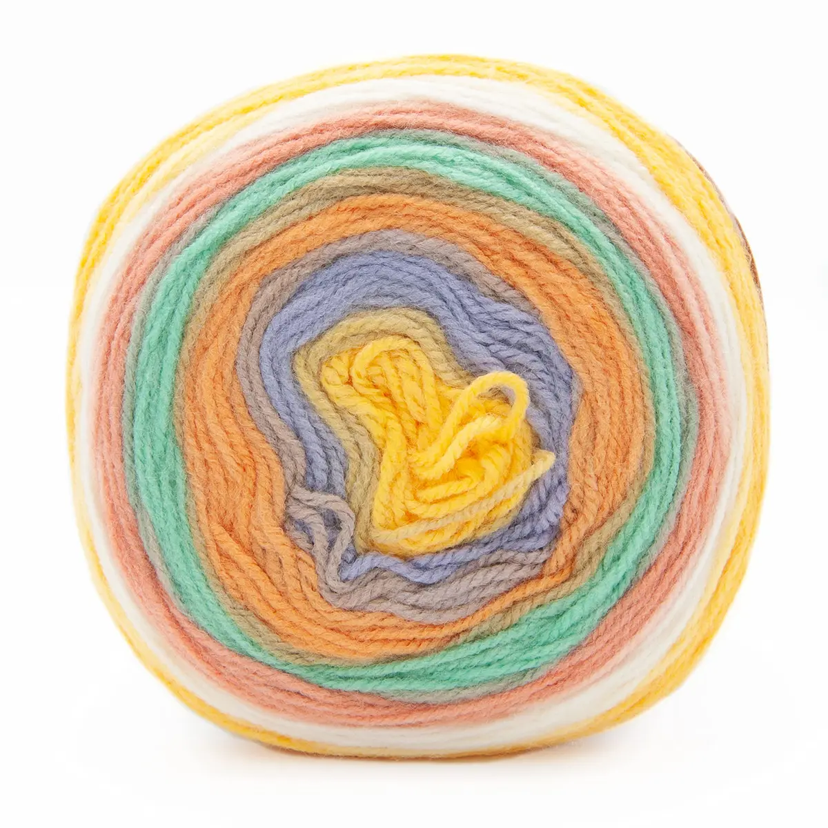 Lion Brand Yarn Mandala DK Crochet Yarn Pixie Multicolor 150g (5.3oz) | 590yd (540m) Light DK Weight Acrylic - view 8