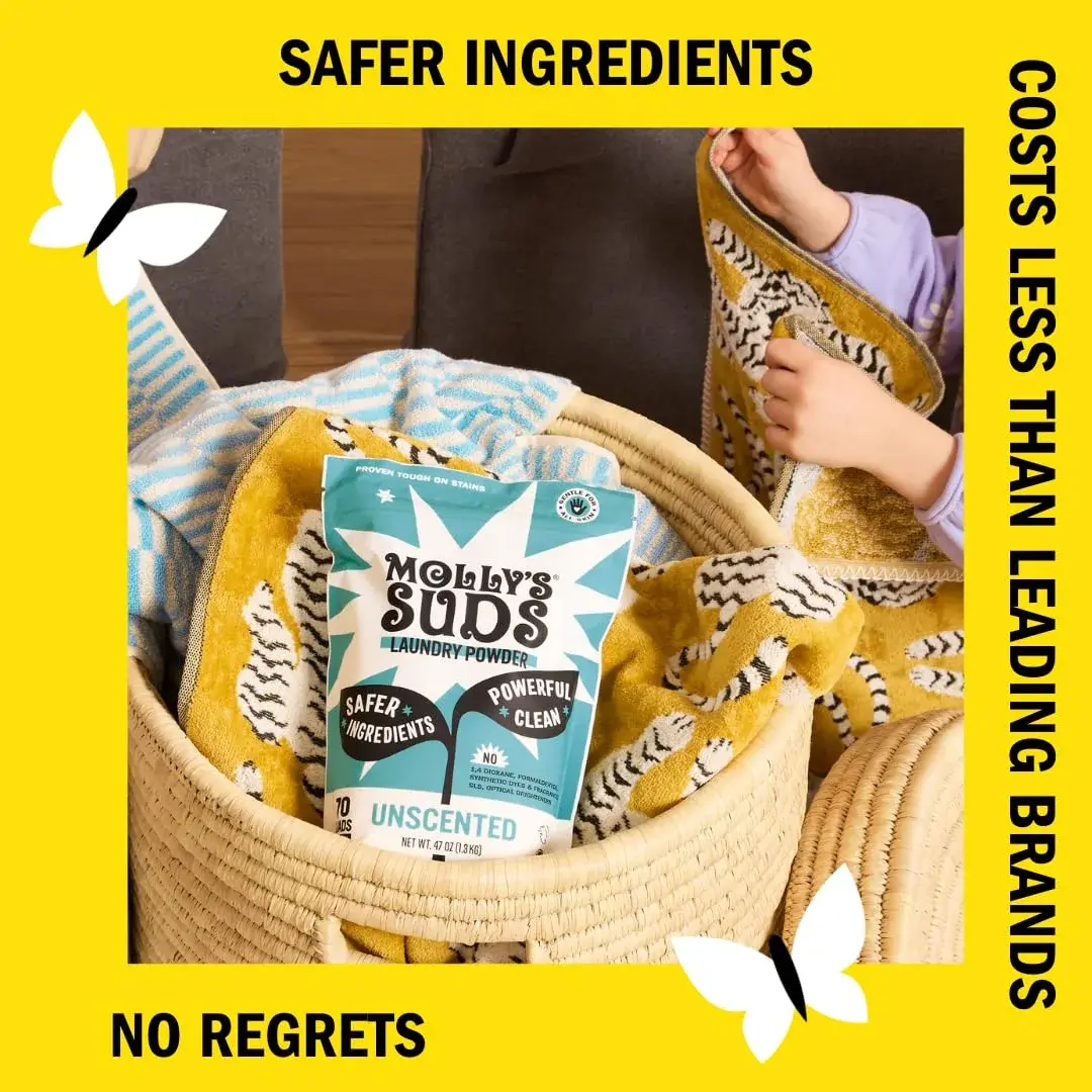 Molly's Suds Original Laundry Detergent Powder 79 oz (2.24 kg) | Concentrated Formula for Sensitive Skin - view 3