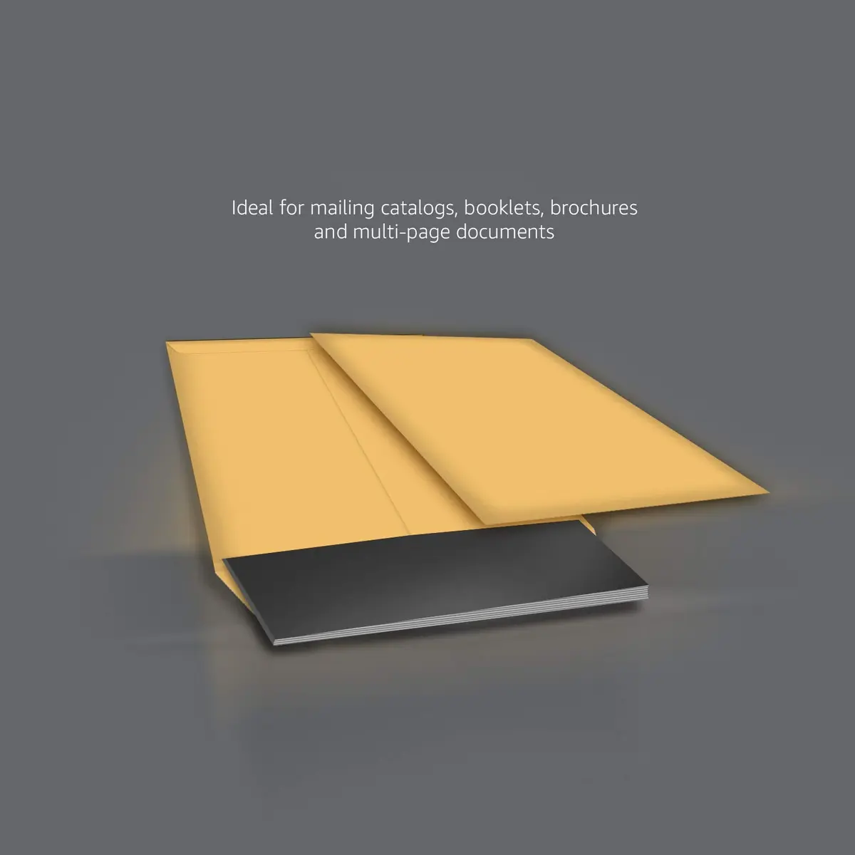 Amazon Basics Catalog Self Seal Mailing Envelopes 9" x 12" Brown Kraft 250-Pack | Peel & Seal Closure - view 5