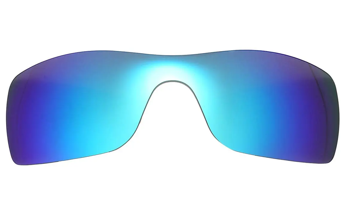 NicelyFit Polarized Replacement Lenses for Oakley Batwolf Sunglasses (Ice Blue Mirror) | UV400 & Impact Safe - main product image