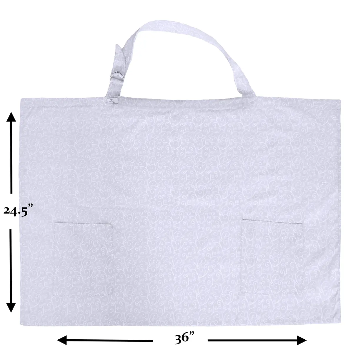 LK Baby Nursing Cover Breastfeeding Privacy Apron 37in x 24.5in | Breathable Cotton for Indian Moms - view 6