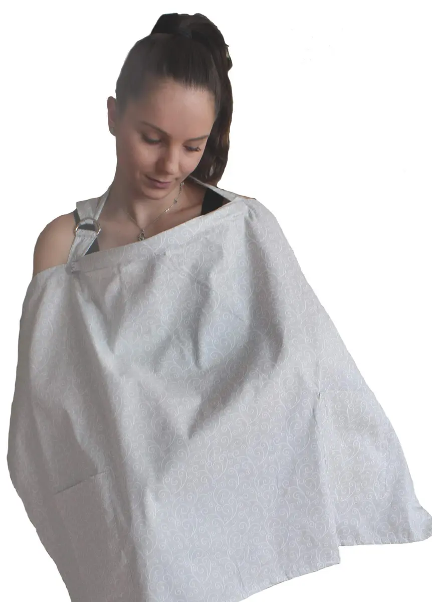 LK Baby Nursing Cover Breastfeeding Privacy Apron 37in x 24.5in | Breathable Cotton for Indian Moms - view 7