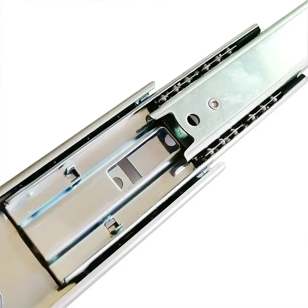 Btibpse 6 Inch Full Extension Drawer Slides Telescopic Ball Bearing Slide Rail 1 Pair (15.24 cm / 6 inch) - view 8