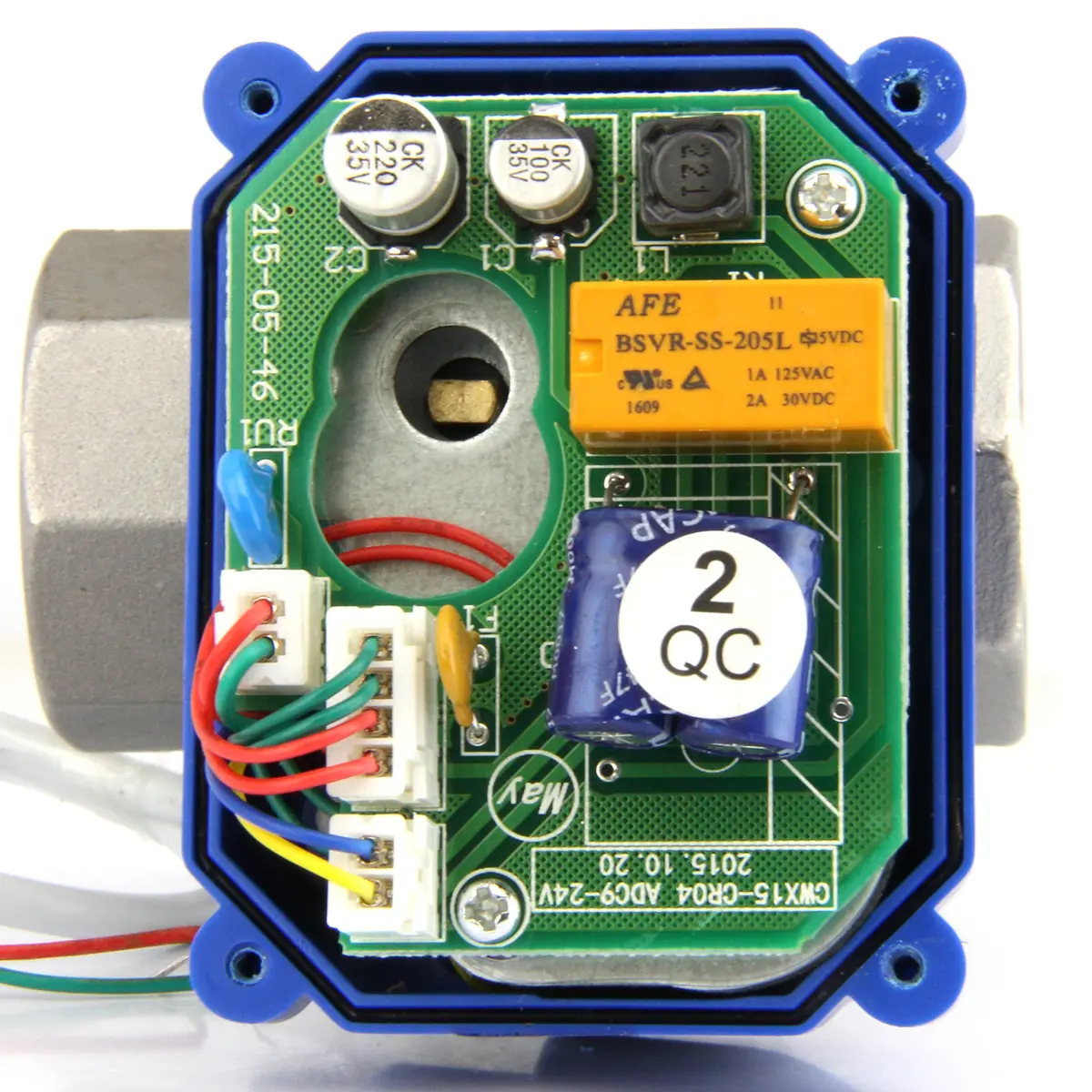 U.S. Solid Motorized Ball Valve 1" NSF Certified 304SS Full Port 25mm 9-24V AC/DC 2-Wire Auto Return - view 6