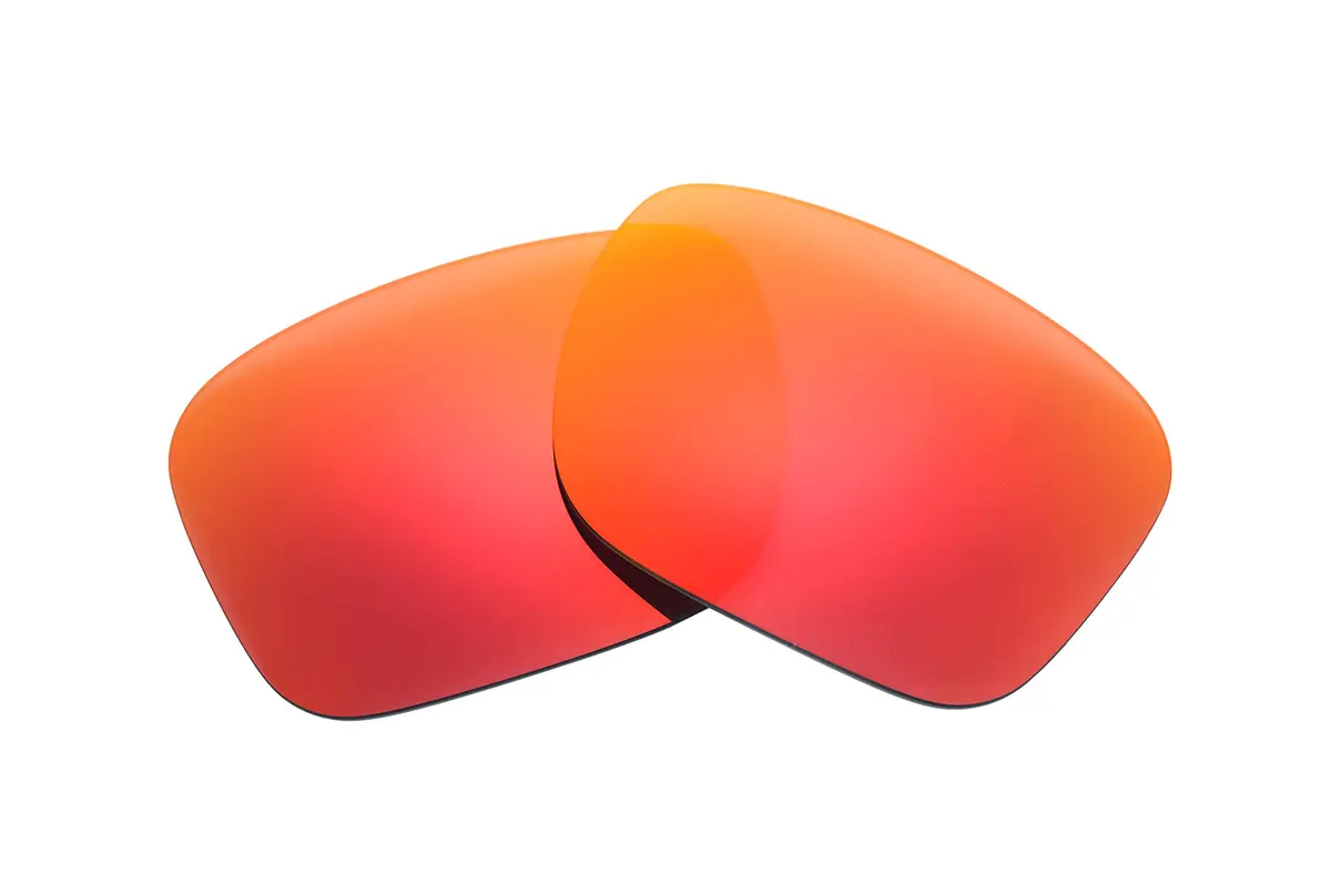 NicelyFit Fire Red Mirror Polarized Replacement Lenses for Oakley Holbrook | 156 g (5.5 oz) - main product image