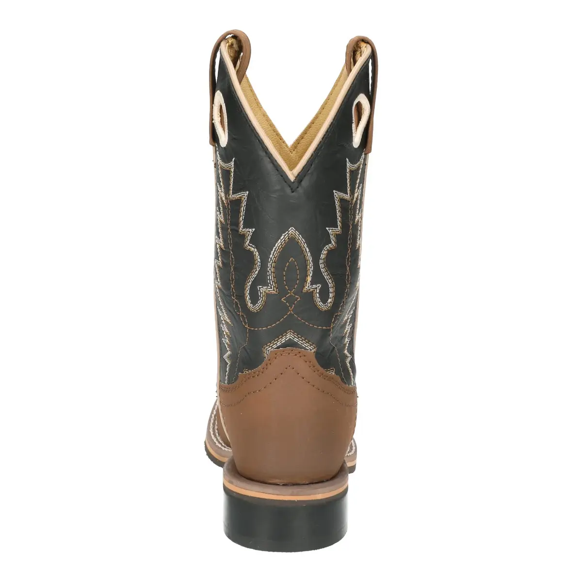 Smoky Mountain Boots Kids’ Blaze Western Boot, Brown/Black, 5 Big Kid | Stylish Western Design for Active Kids - view 7