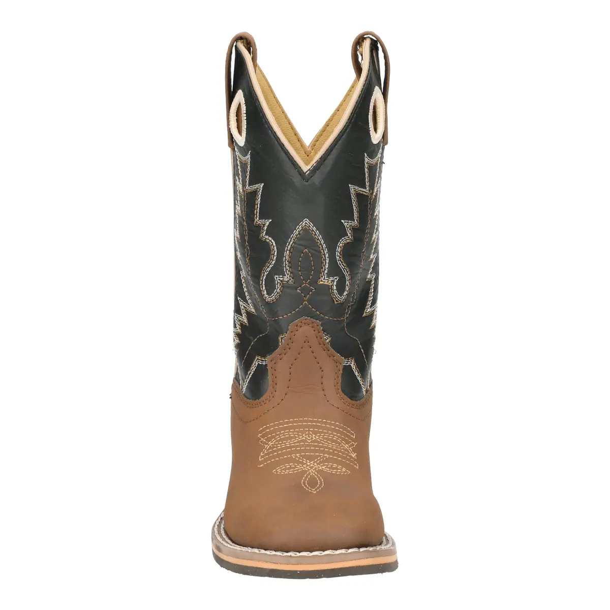 Smoky Mountain Boots Kids’ Blaze Western Boot, Brown/Black, 5 Big Kid | Stylish Western Design for Active Kids - view 4