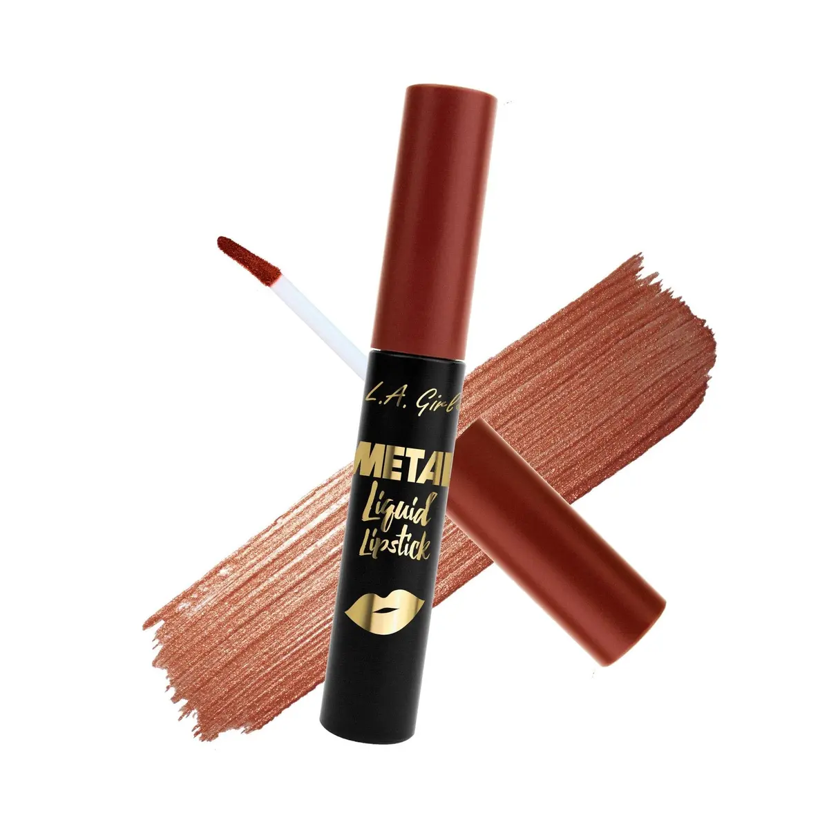 L.A. Girl Metal Liquid Lipstick Opulent | Vibrant Metallic Finish, Hydrating & Long-Lasting (70-120 chars) - main product image