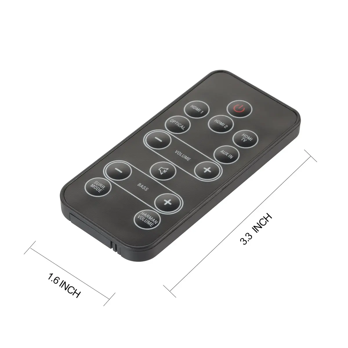 Motiexic Remote Control for Harman Kardon SB26 | Full Function Replacement, No Setup Needed (70-120 chars) - view 2
