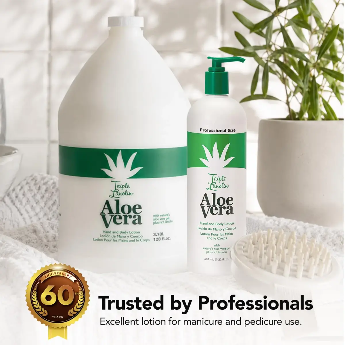 Triple Lanolin Aloe Vera Lotion 1490A | 227 g (8 oz) | Soothes Dry Skin - view 6