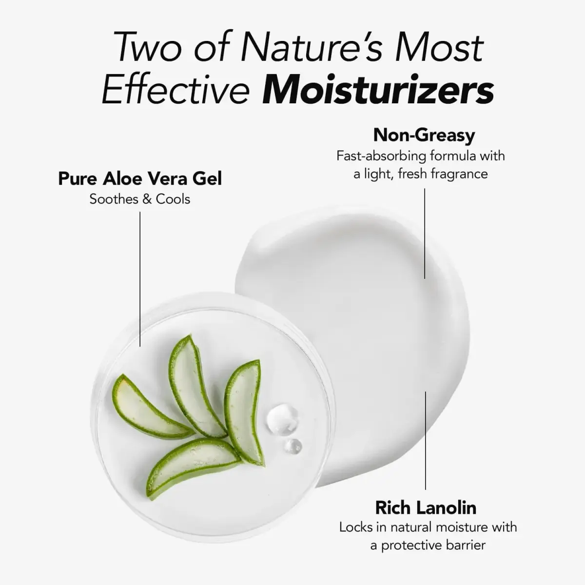 Triple Lanolin Aloe Vera Lotion 1490A | 227 g (8 oz) | Soothes Dry Skin - view 2
