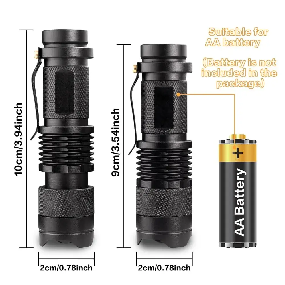 WAYLLSHINE 1-Mode Red LED Flashlight 9cm (3.5in) | Astronomy & Wildlife Observation - view 4