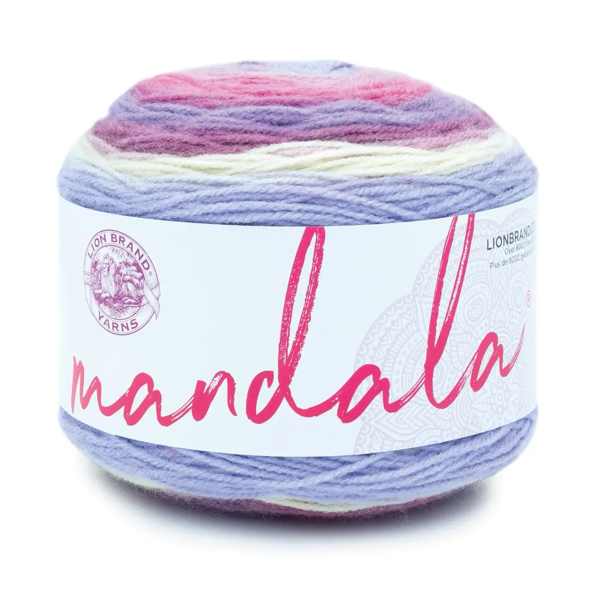 Lion Brand Yarn Mandala DK Crochet Yarn Wood Nymph Multicolor 540m (590yd) | CYC #3 Light Acrylic - main product image