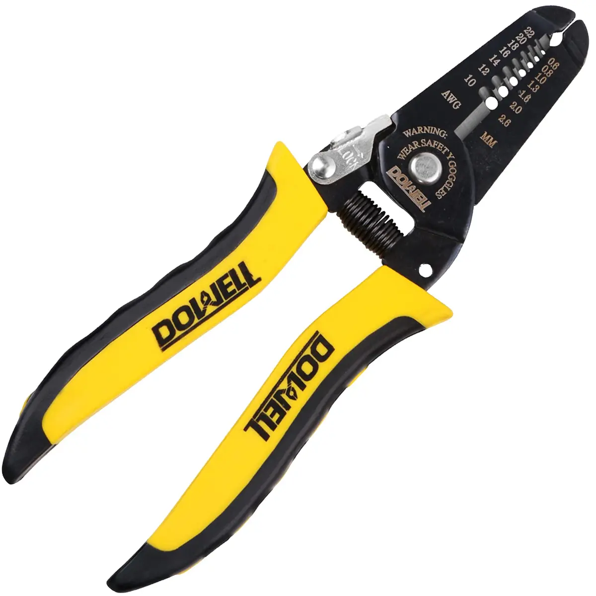 DOWELL Wire Stripper, Cutter, Crimper Tool 10-22 AWG | Multifunctional Plier for Electricians - main product image