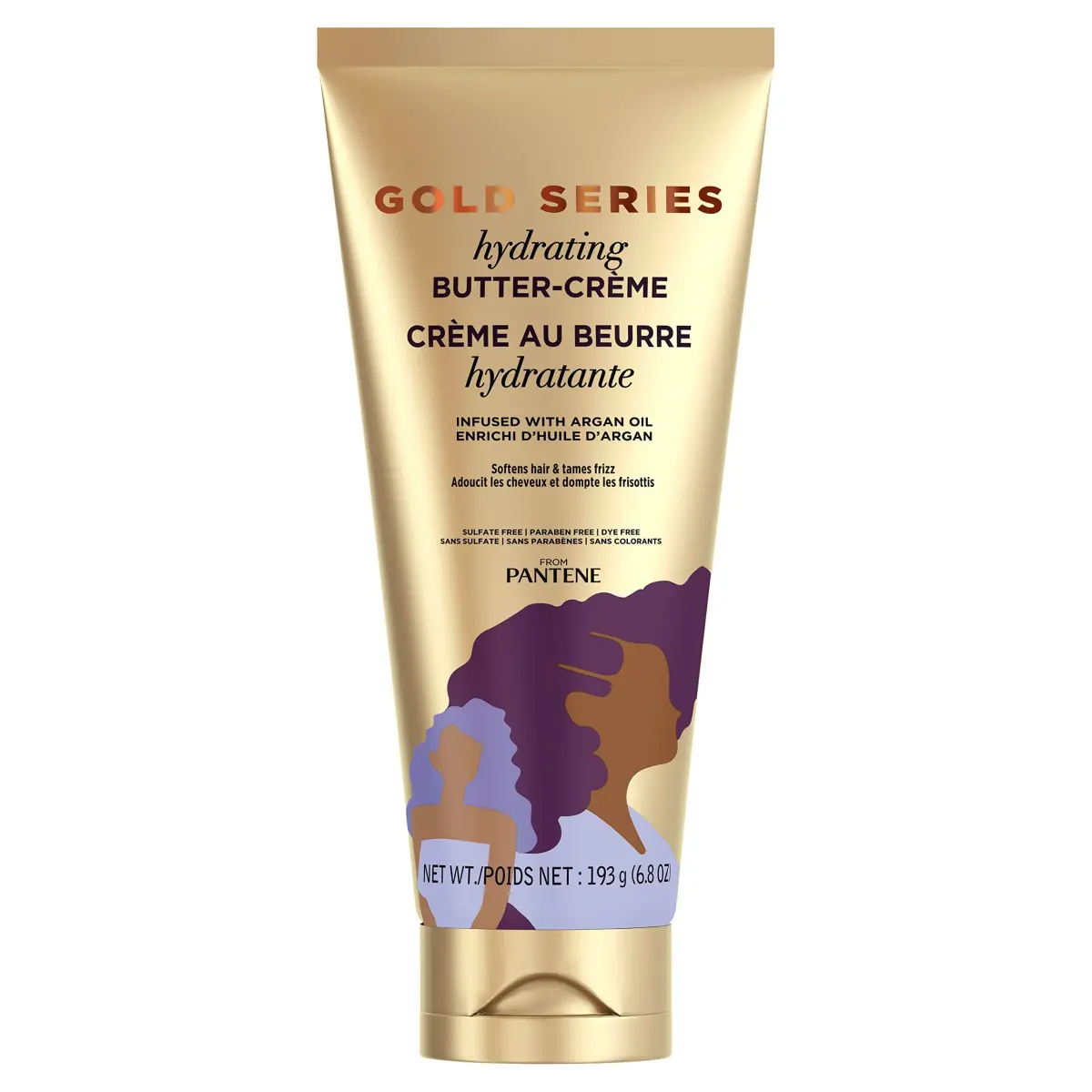 Pantene Gold Series Hydrating Butter-Cream Conditioner 193ml (6.8 oz) | 72-Hour Moisture for Curly & Straight Hair - view 2