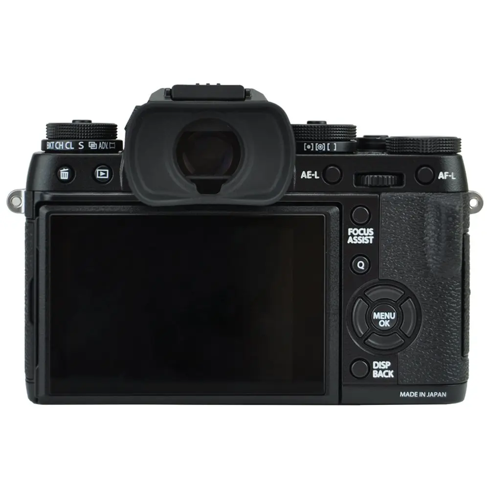JJC EF-XTL Eyecup for Fujifilm X-H2S, GFX 100S, X-T5, X-T4, X-T3, X-T2, X-T1 Cameras | Prevents Flare & Protects Eyeglasses - view 9
