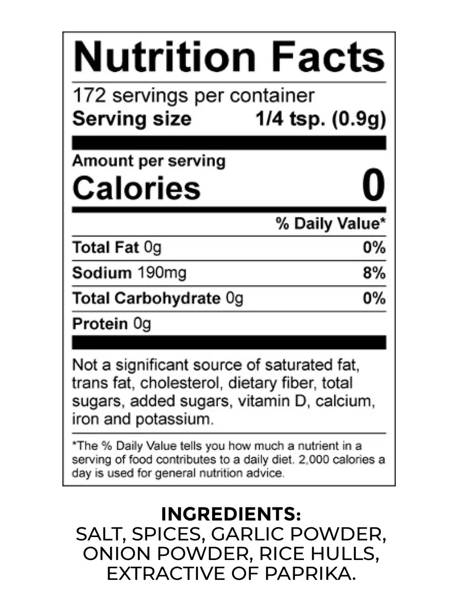 Rib Rack Dry Spice Rub - Cajun, 5.5 oz. | All Natural Meat Seasoning for BBQ, Grill, Smoker - view 3