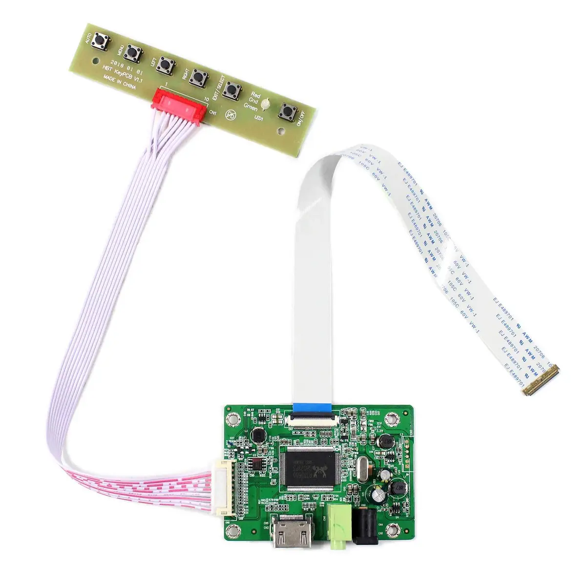 LCDBOARD H/D LCD Controller Board for 11.6" 13.3" 14" 15.6" 1366x768 30 Pin eDP | Compatible with popular panels - main product image