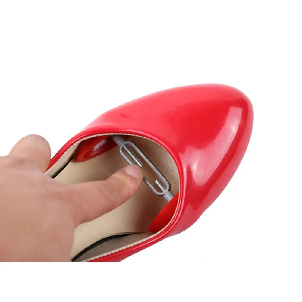 Jewelvwatchro Red Adjustable Shoe Stretchers for Men & Women | 7-12cm Width Extender - view 6