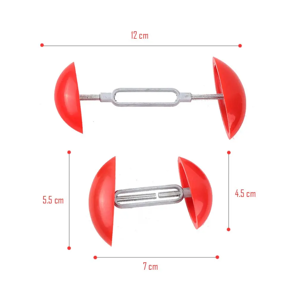 Jewelvwatchro Red Adjustable Shoe Stretchers for Men & Women | 7-12cm Width Extender - view 2