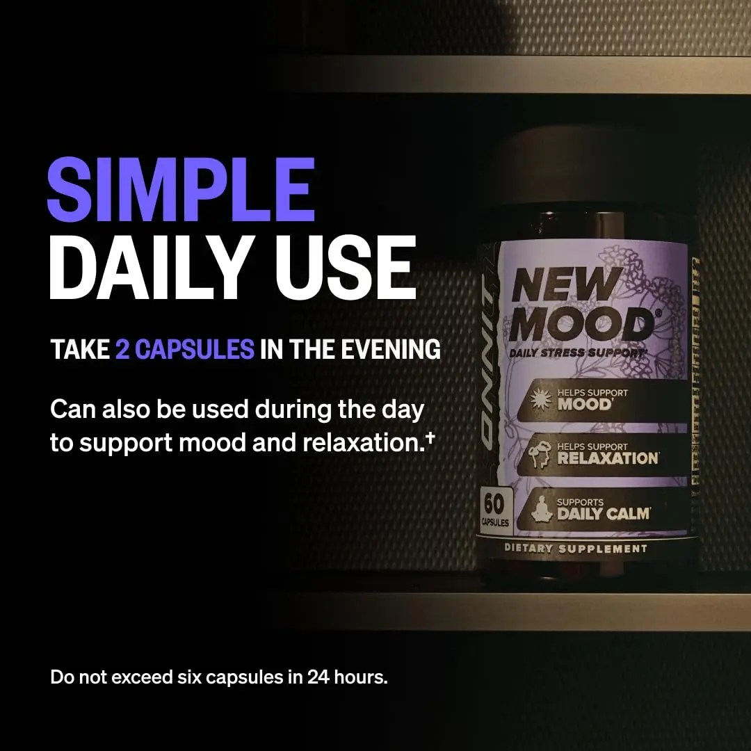 ONNIT New Mood Stress & Sleep Support Supplement with 5-HTP, 60 Count | Mood & Sleep Support - view 7