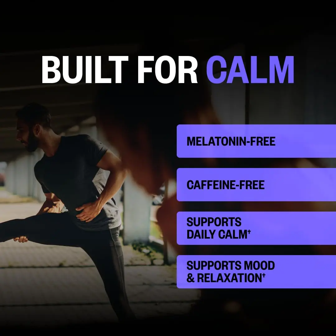 ONNIT New Mood Stress & Sleep Support Supplement with 5-HTP, 60 Count | Mood & Sleep Support - view 8