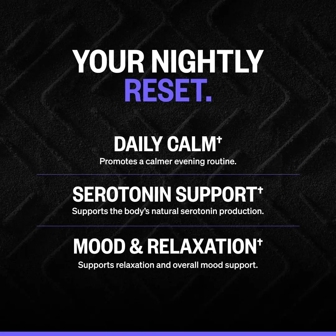 ONNIT New Mood Stress & Sleep Support Supplement with 5-HTP, 60 Count | Mood & Sleep Support - view 9