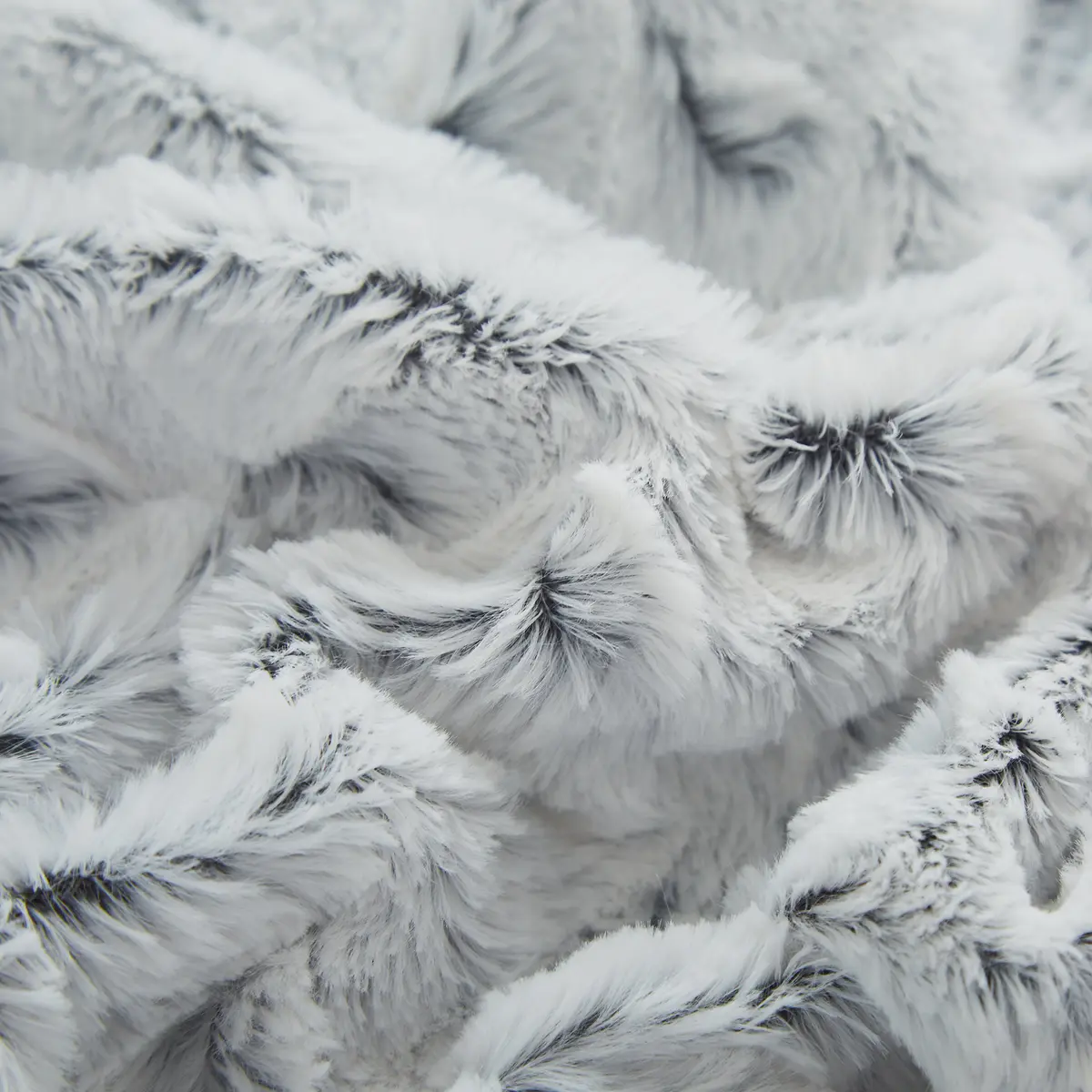 Tache Snowy Owl Chevron Faux Fur Sherpa Bed Blanket 90x90 | Ultra Soft & Warm - view 7
