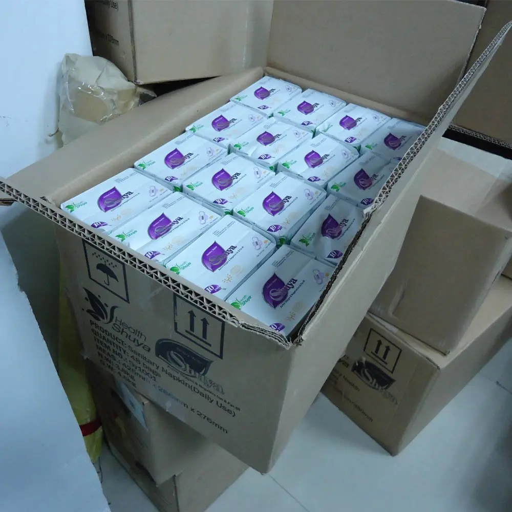 SHUYA Ultral Thin Anion Sanitary Pads for Women, 245mm, 50 Count | Mint Herbal Scented, Aluminum Foil Pack - view 10