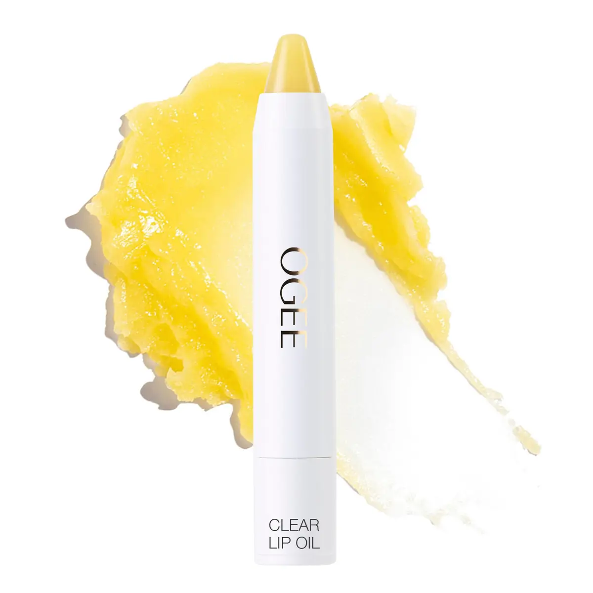 Ogee Tinted Sculpted Lip Oil - Organic Lip Stain, Balm & Color - CLEAR | Moisturizes & Plumps with Organic Peppermint - main product image