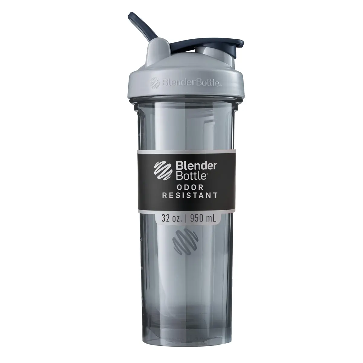 BlenderBottle ProSeries Tritan Shaker Bottle 32 oz Pebble Grey | Leakproof, BPA-Free, Durable - main product image